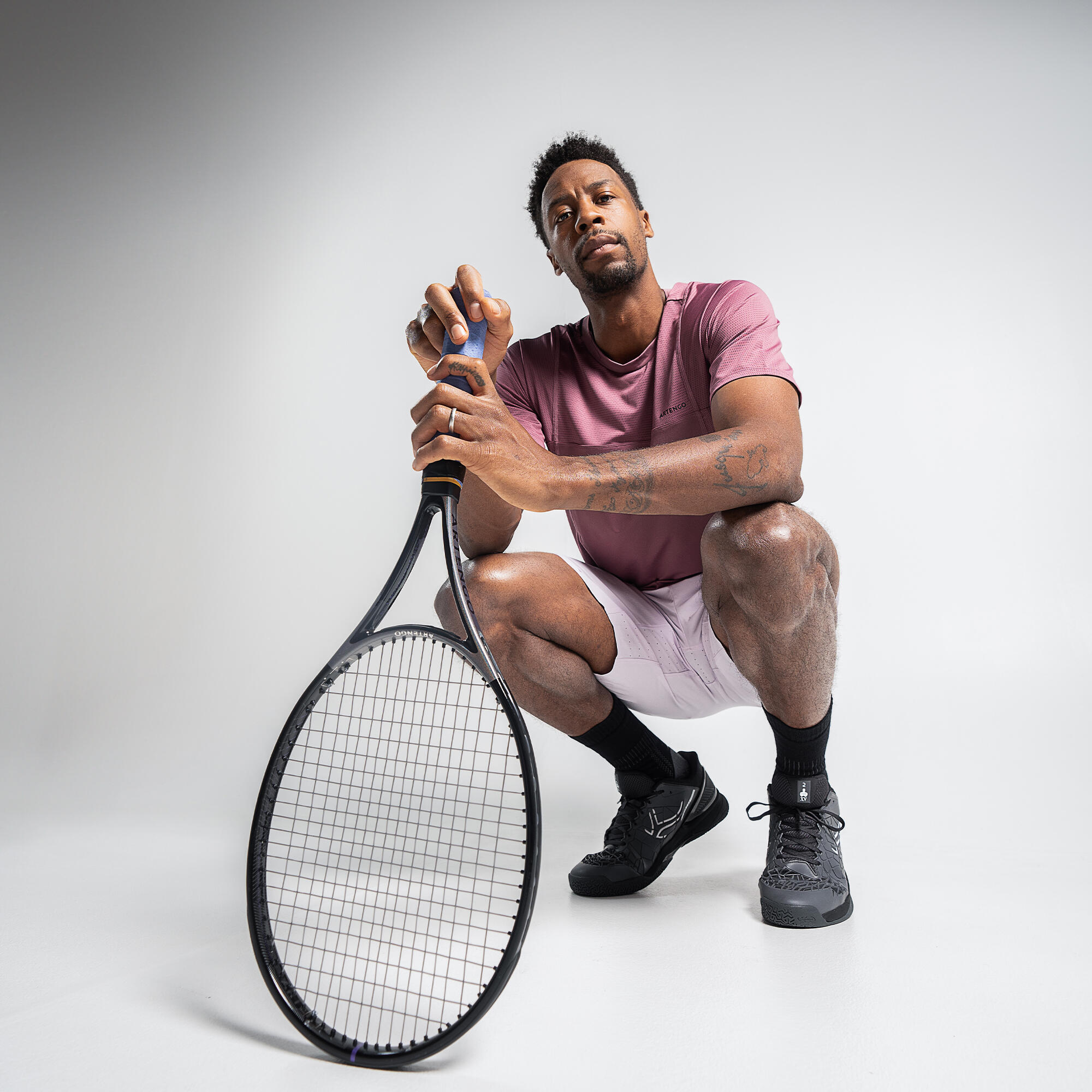Short de tennis respirant homme, Dry+ Gaël Monfils - ARTENGO