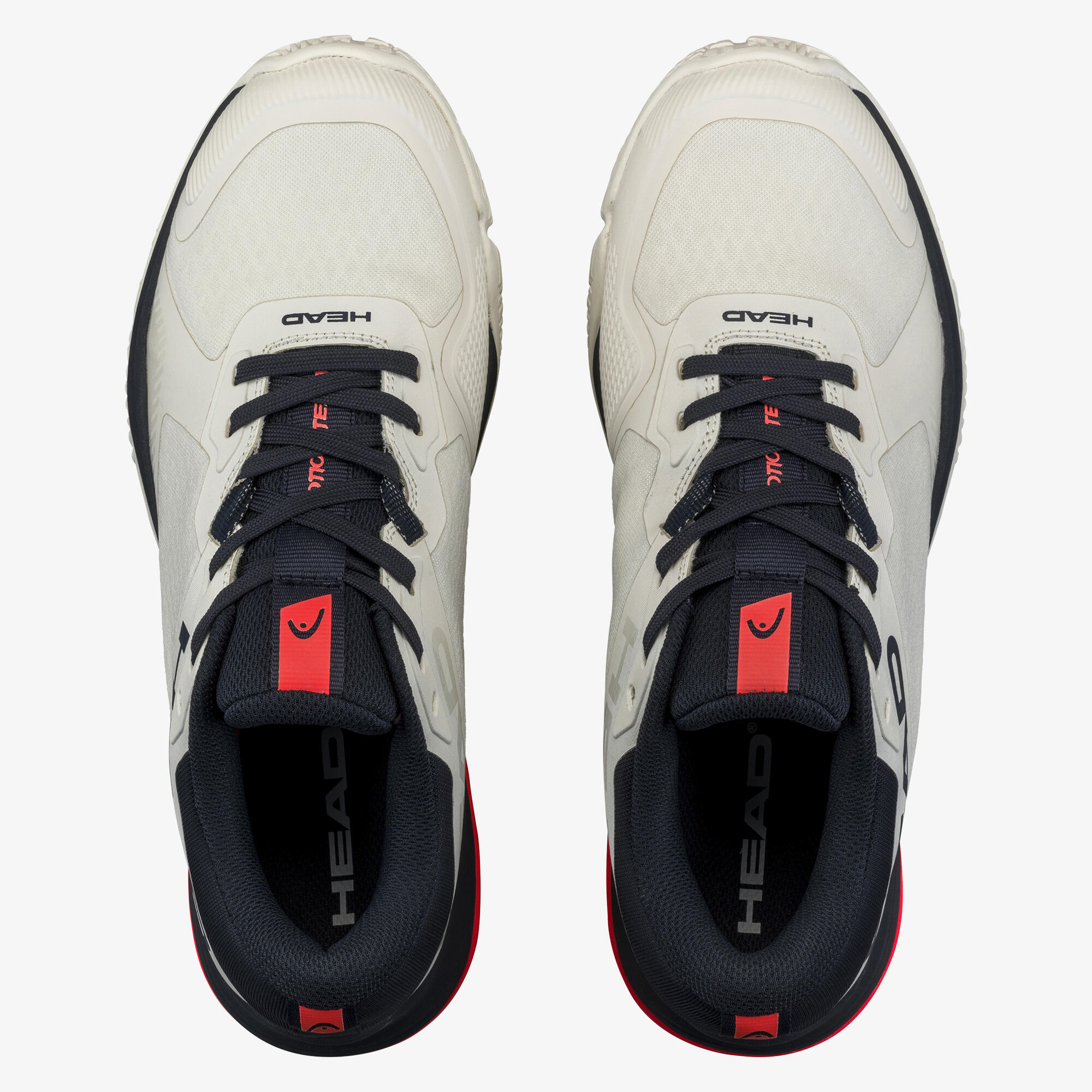 Chaussures de padel Homme - Head Motion Team blanches 3/5