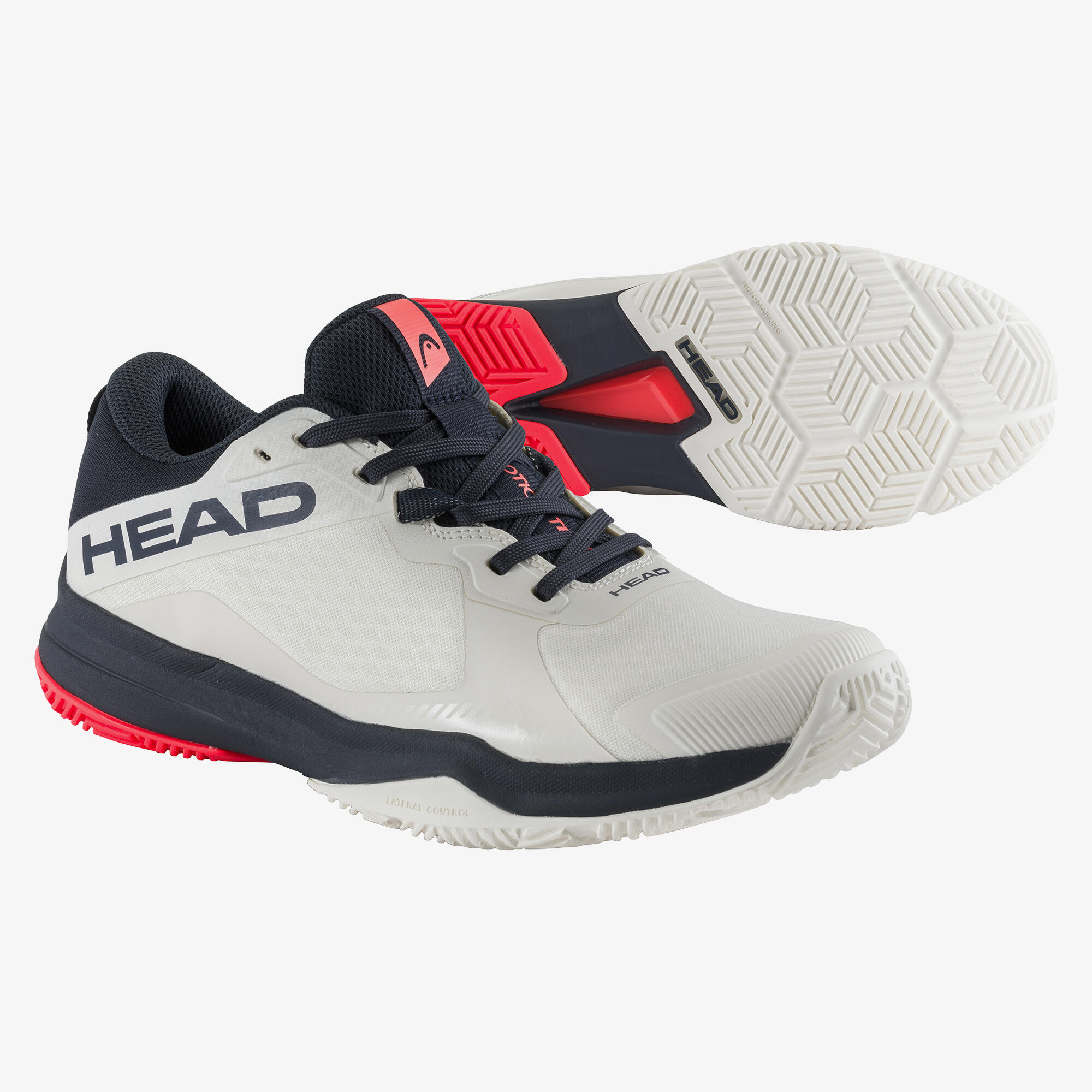 Chaussures de padel Homme - Head Motion Team blanches 5/5