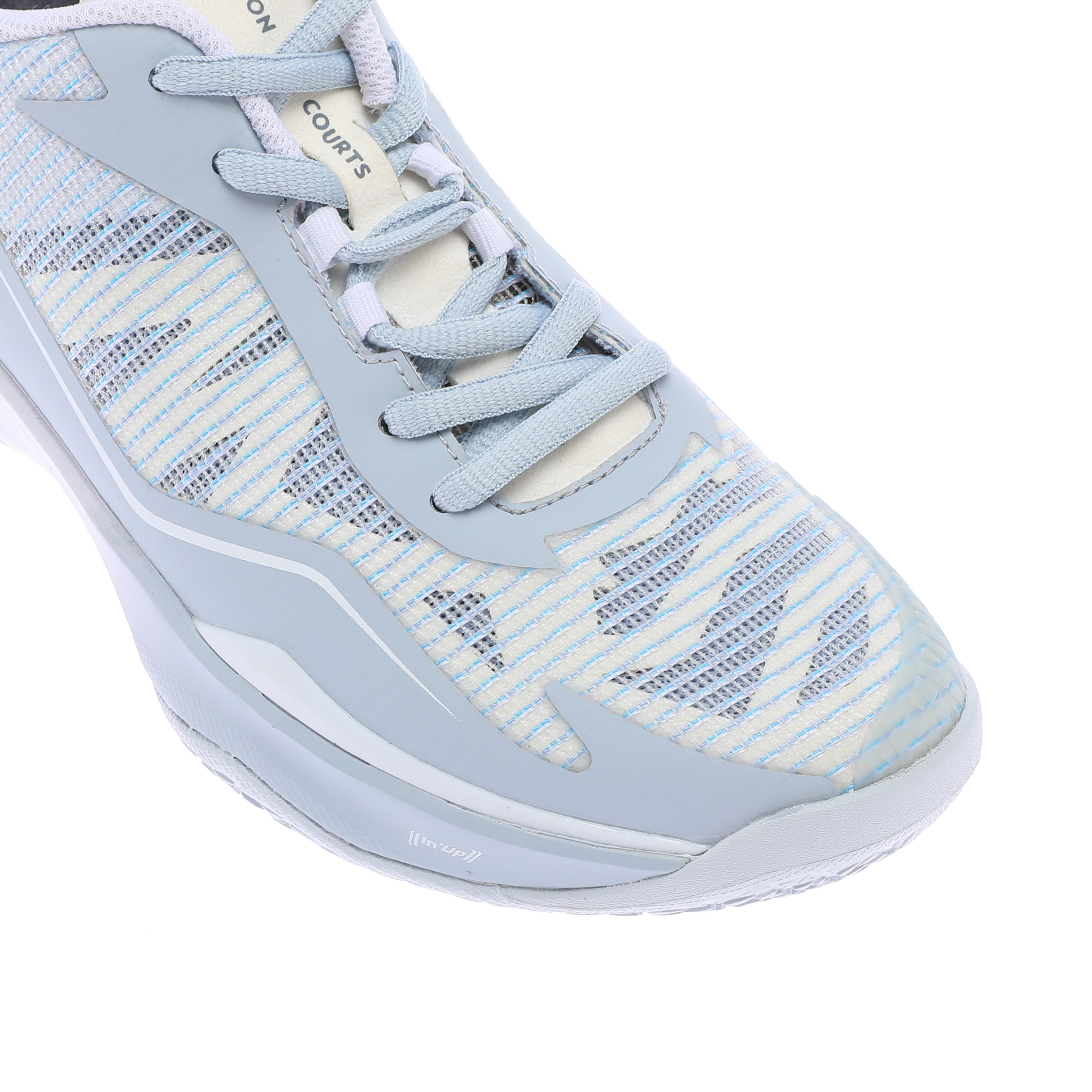 BS Lite 960 Scarpe da badminton da donna - Bianco/Grigio