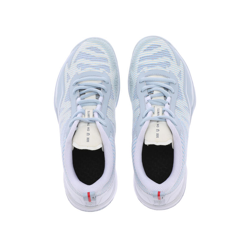 Încălțăminte de badminton BS Lite 960 - Alb-Gri Damă