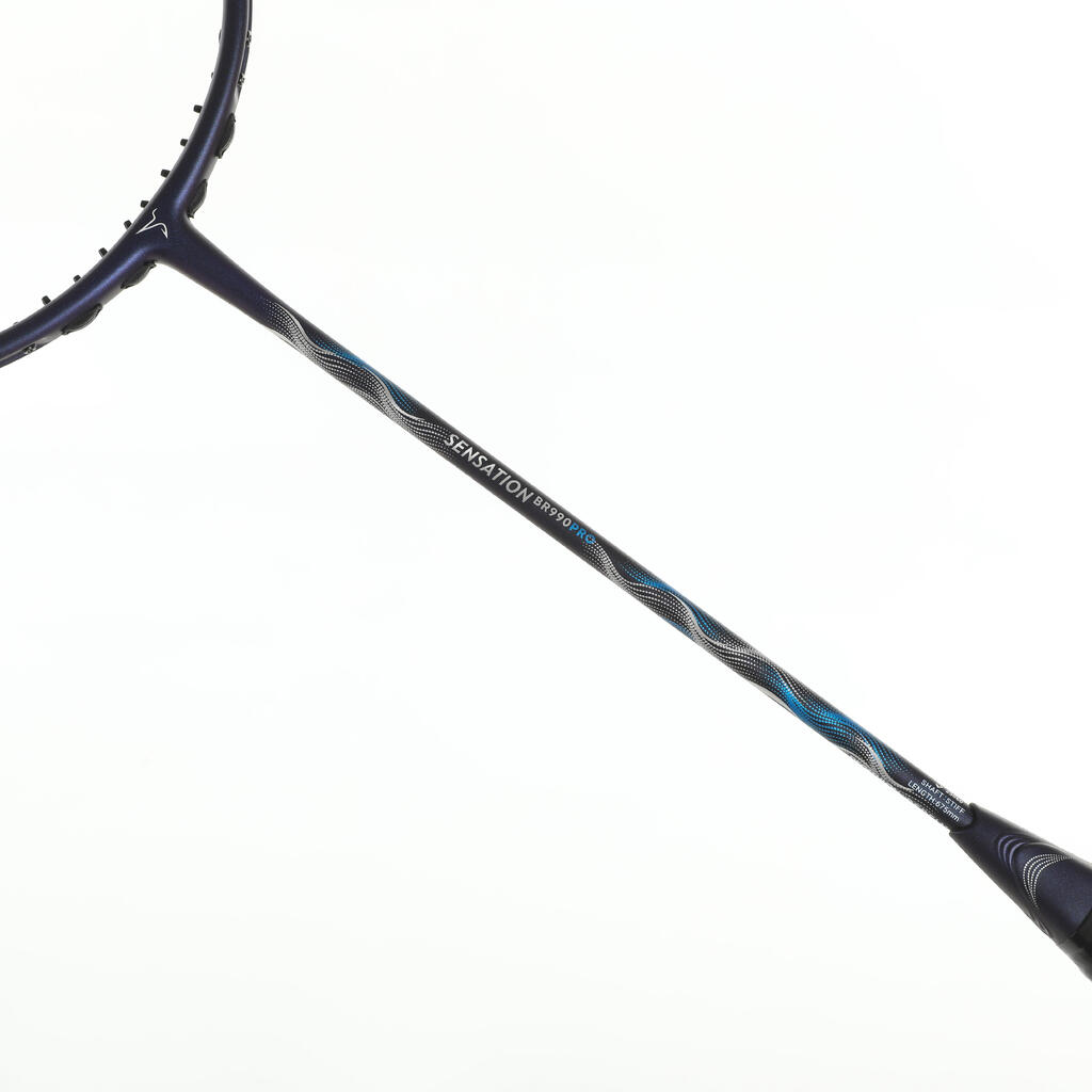 Suaugusiųjų badmintono raketė „BR Sensation 990 Pro“, tamsiai mėlyna