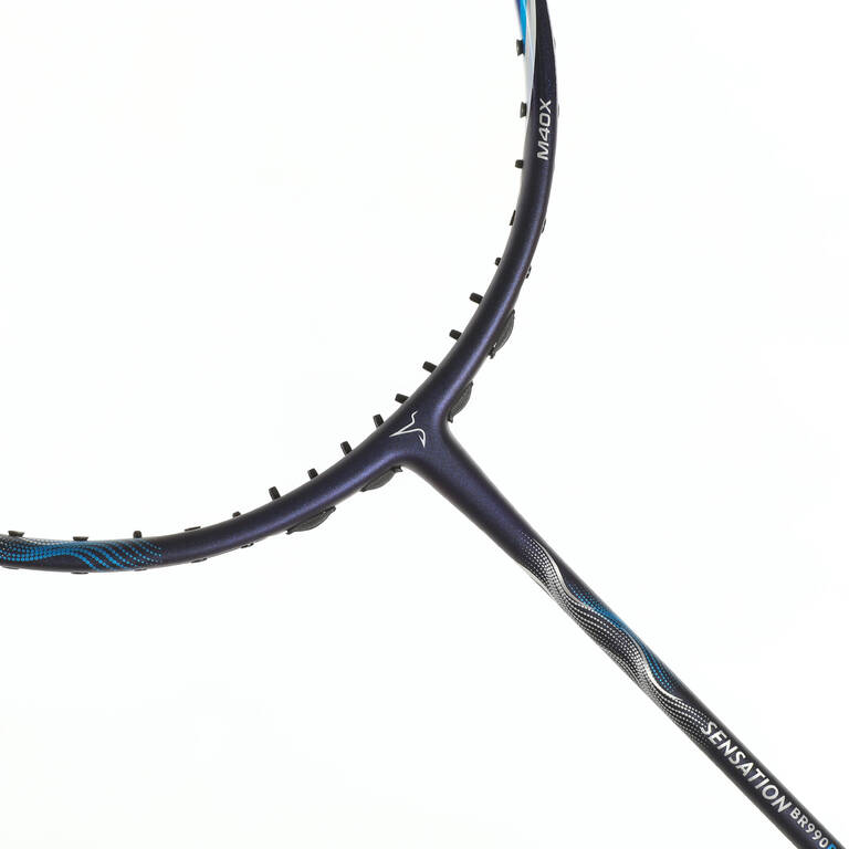 BADMINTON ADULT RACKET BR SENSATION 990 PRO NAVY