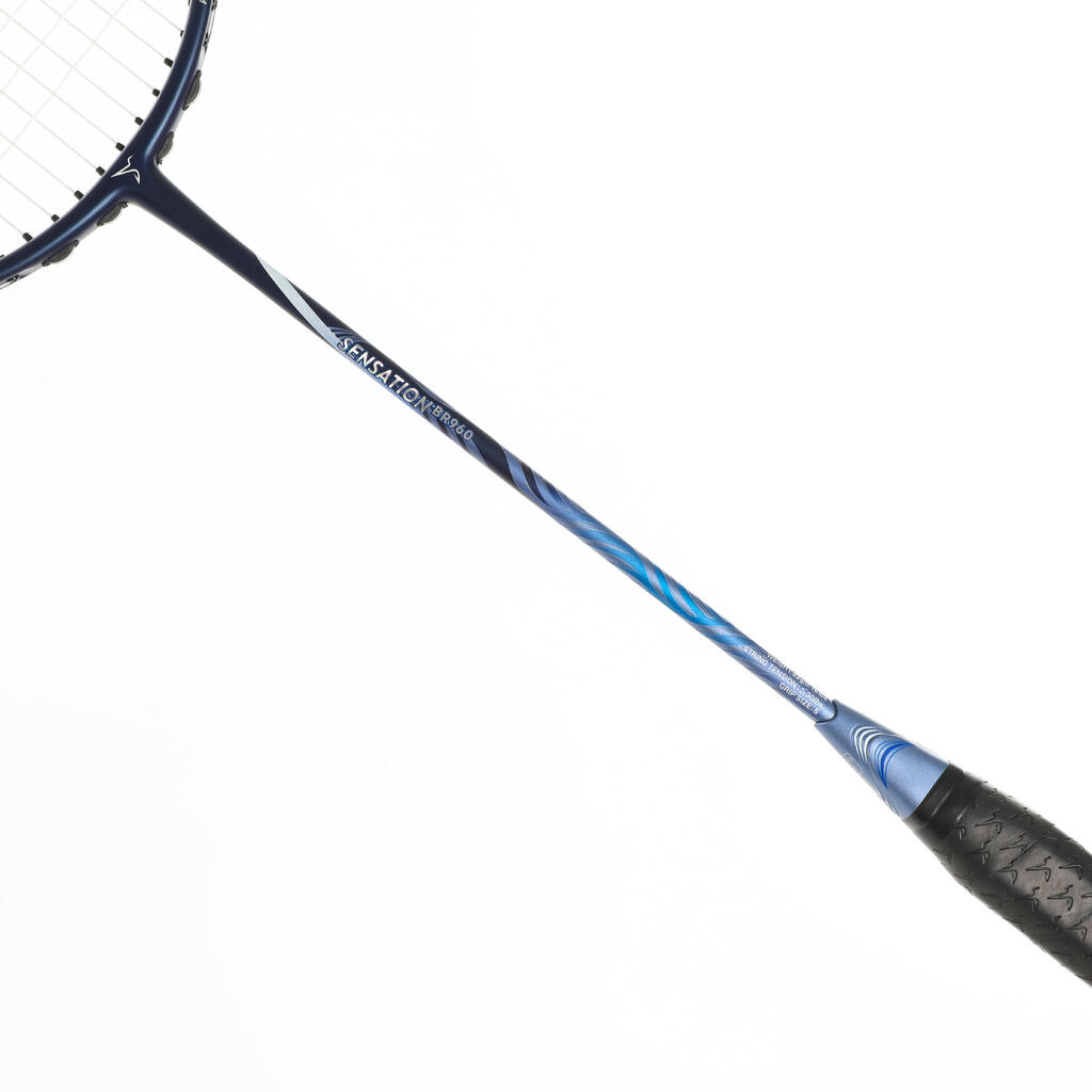 Suaugusiųjų badmintono raketė „BR Sensation 960“, tamsiai mėlyna