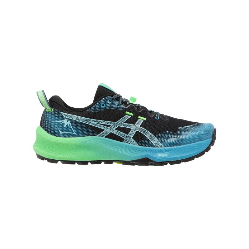 Zapatillas de trail running Hombre Asics gel trabuco 12 negro/azul