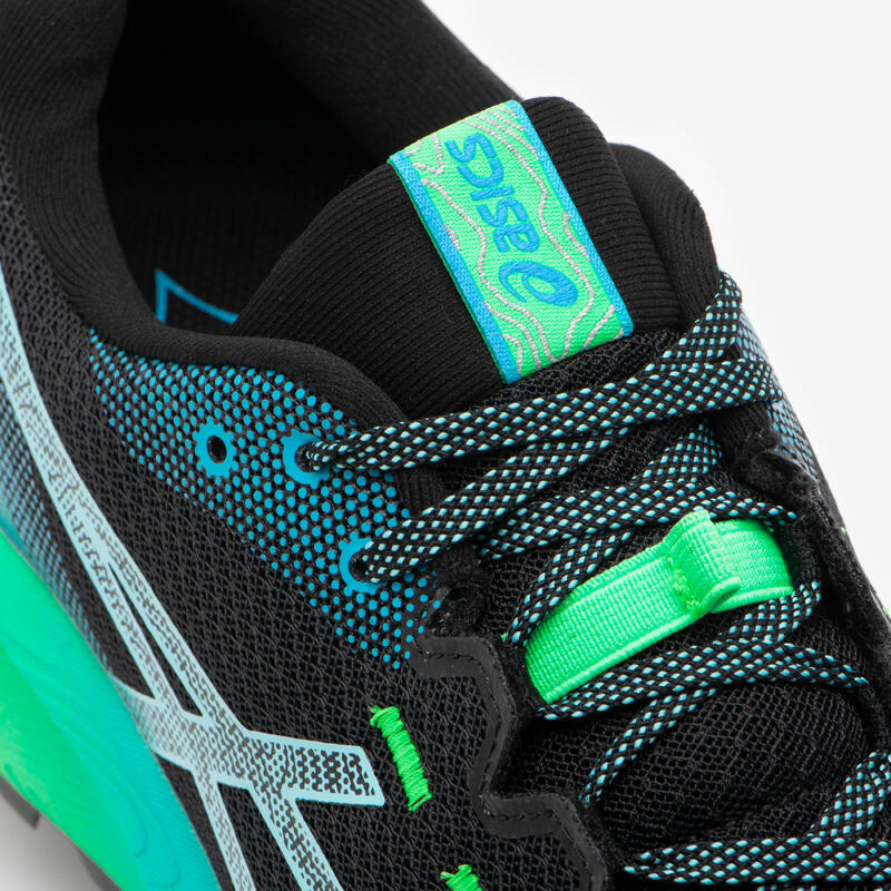 Scarpe trail uomo Asics GEL TRABUCO 12 nero-blu-verde