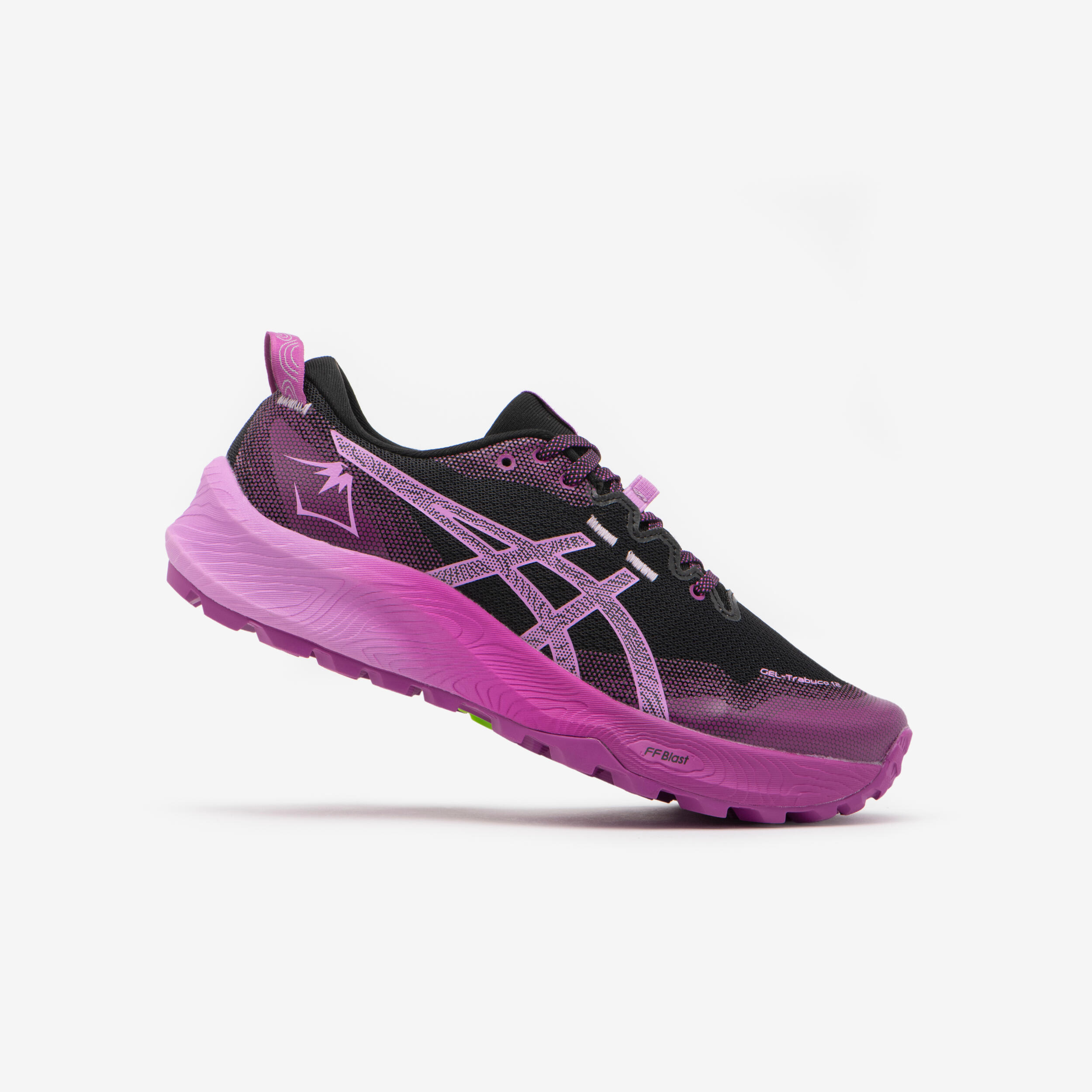 CHAUSSURES DE TRAIL RUNNING FEMME ASICS GEL TRABUCO 12 ROSE ASICS Decathlon