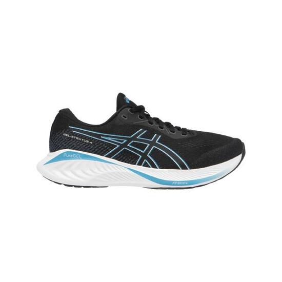 Zapatillas de running Hombre Asics gel stratus knit 4 negro