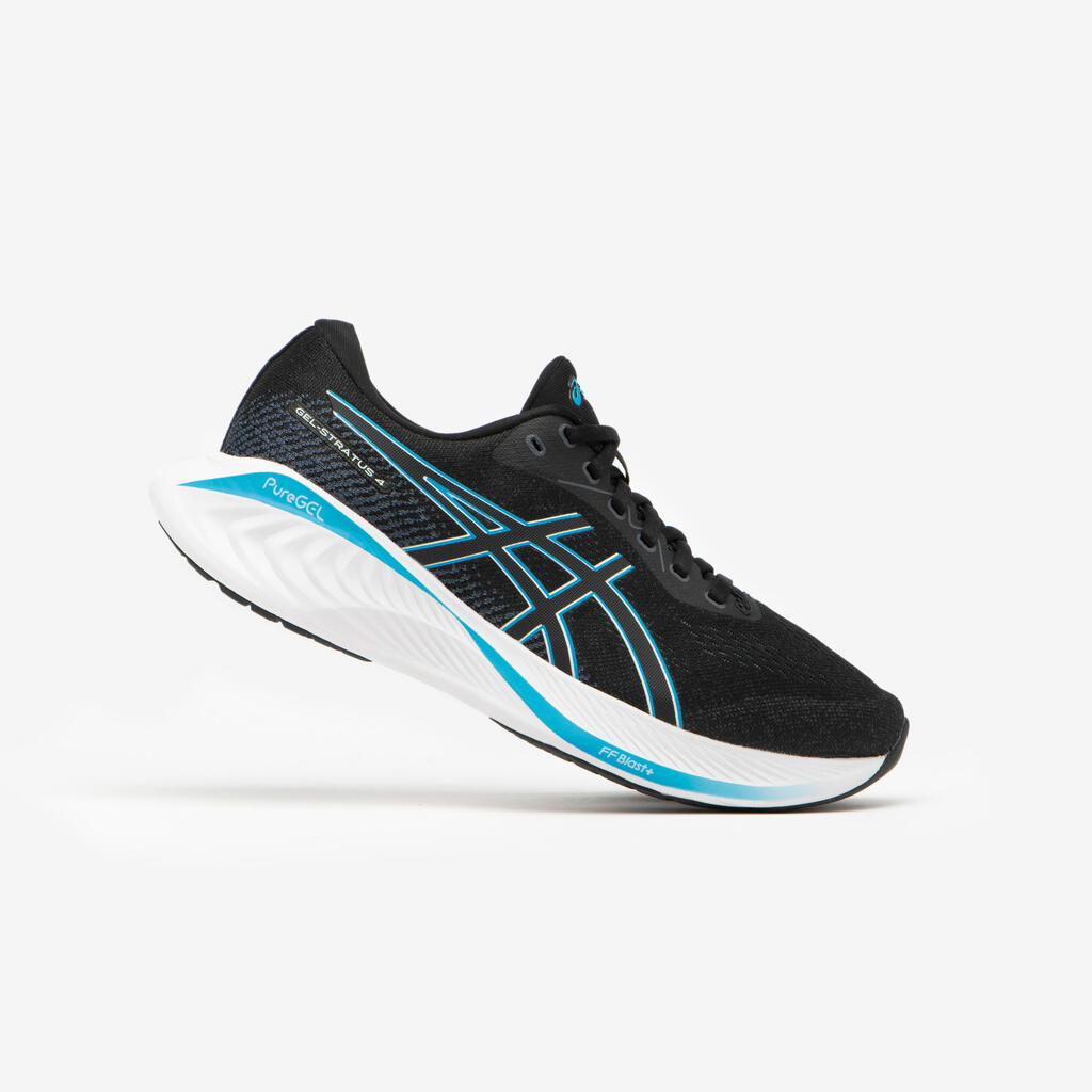 PATIKE ZA TRČANJE ASICS GEL-STRATUS 4 MUŠKE - PLAVO/TIRKIZNO/BELE