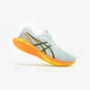 MEN'S ASICS - GEL-STRATUS KNIT 4 RUNNING SHOES GREY ORANGE