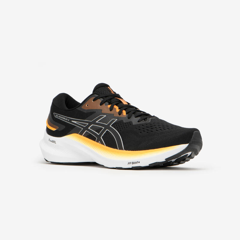 ZAPATILLAS DE RUNNING HOMBRE ASICS - GEL-ROADMILES 2 NEGRO NARANJA 