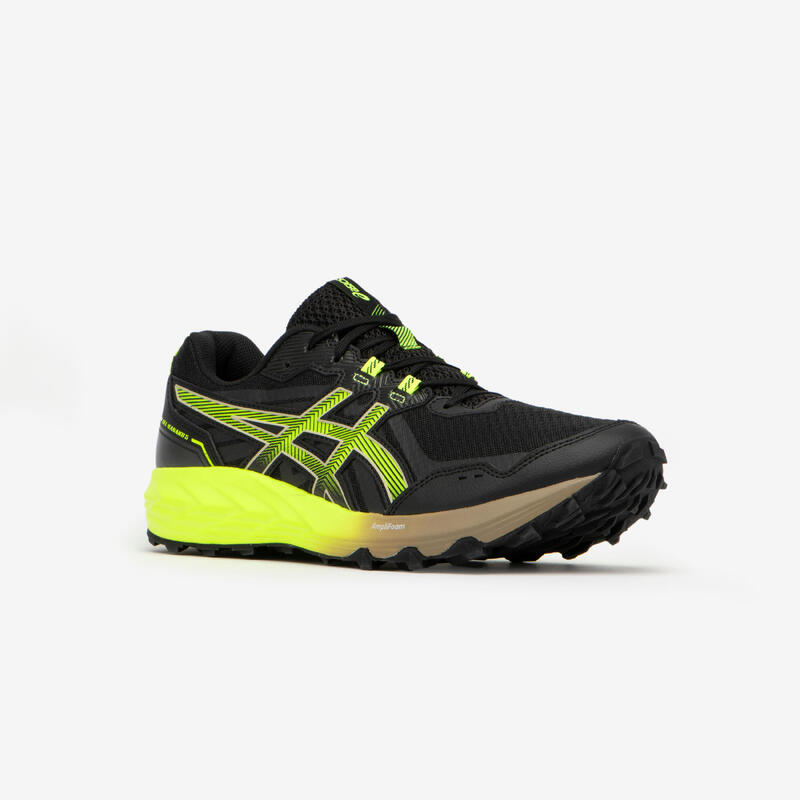 Scarpe trail uomo Asics GEL KANAKU 5 nero-giallo