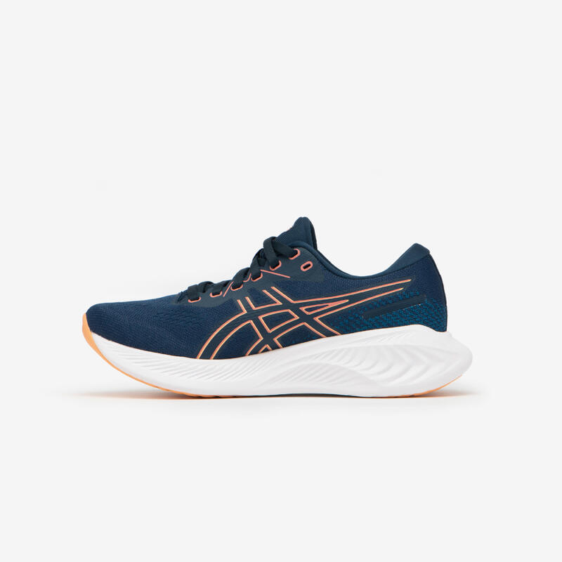 Kadın Koşu Ayakkabısı - Mavi/Pembe - Asics Gel-Stratus Knit 4