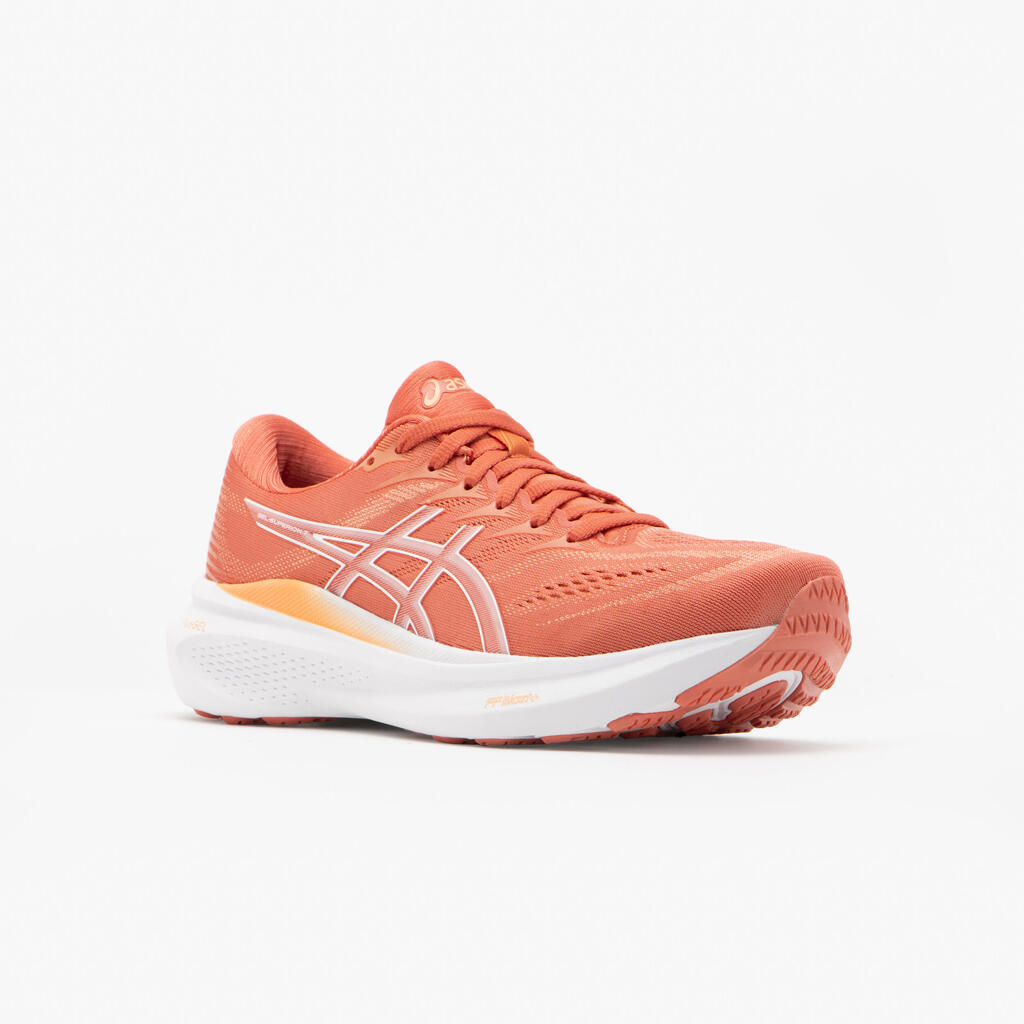 WOMEN'S ASICS GEL-SUPERION 7 RUNNING SHOES - CORAL WHITE