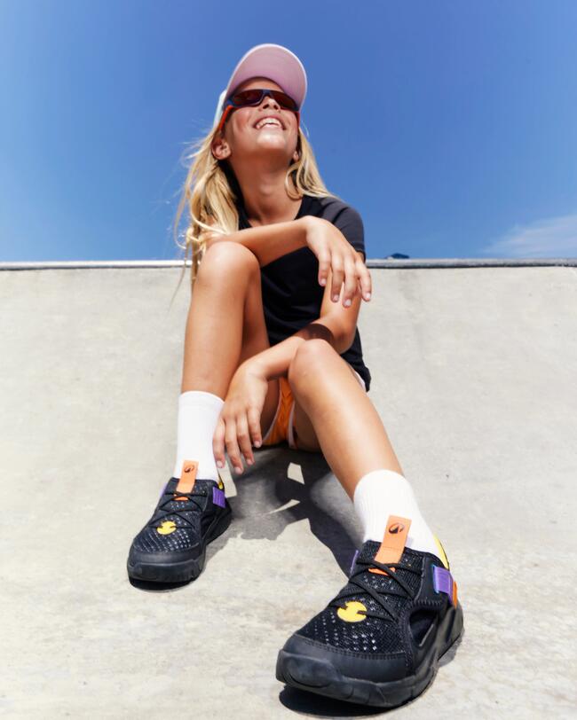 PLAYFUL SUMMER Kids Rib-Tap Shoes