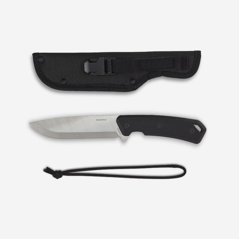 Coltello caccia SIKA 130 GRIP 13 cm nero