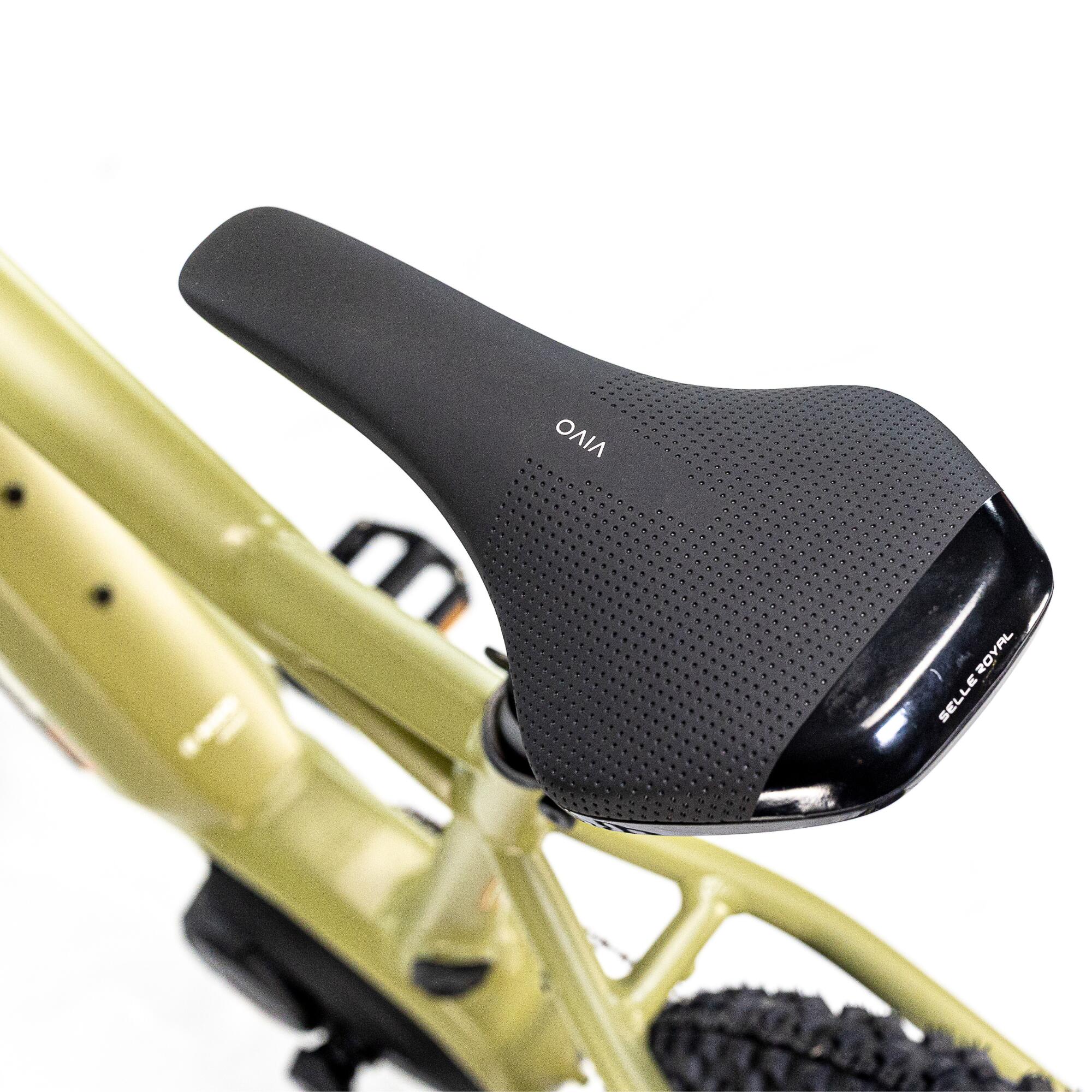 Vélo VTT électrique - Stilus HT Kaki Clair 5/10