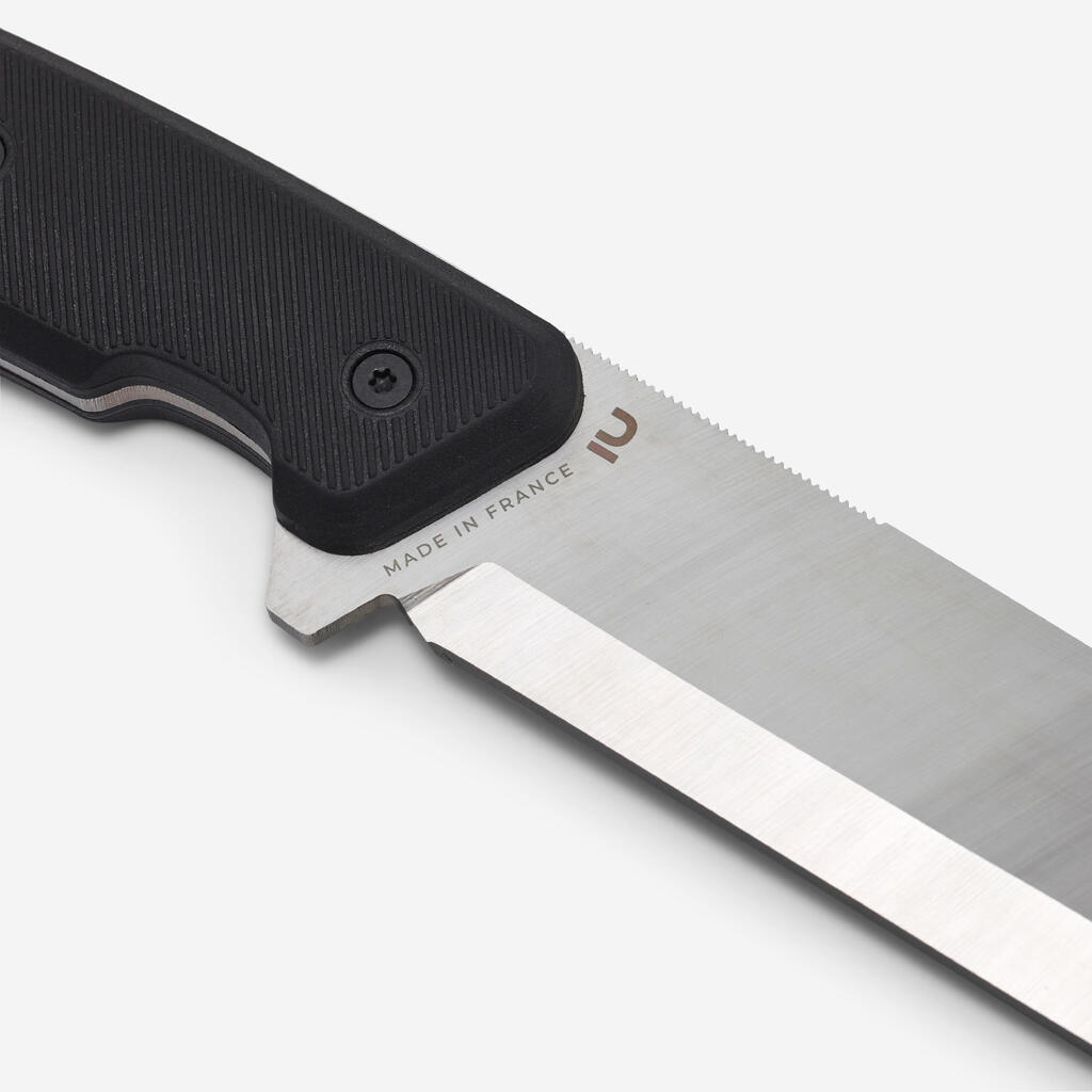 Kaki nož s fiksnim sečivom za lov SIKA 130 FR GRIP (13 cm)