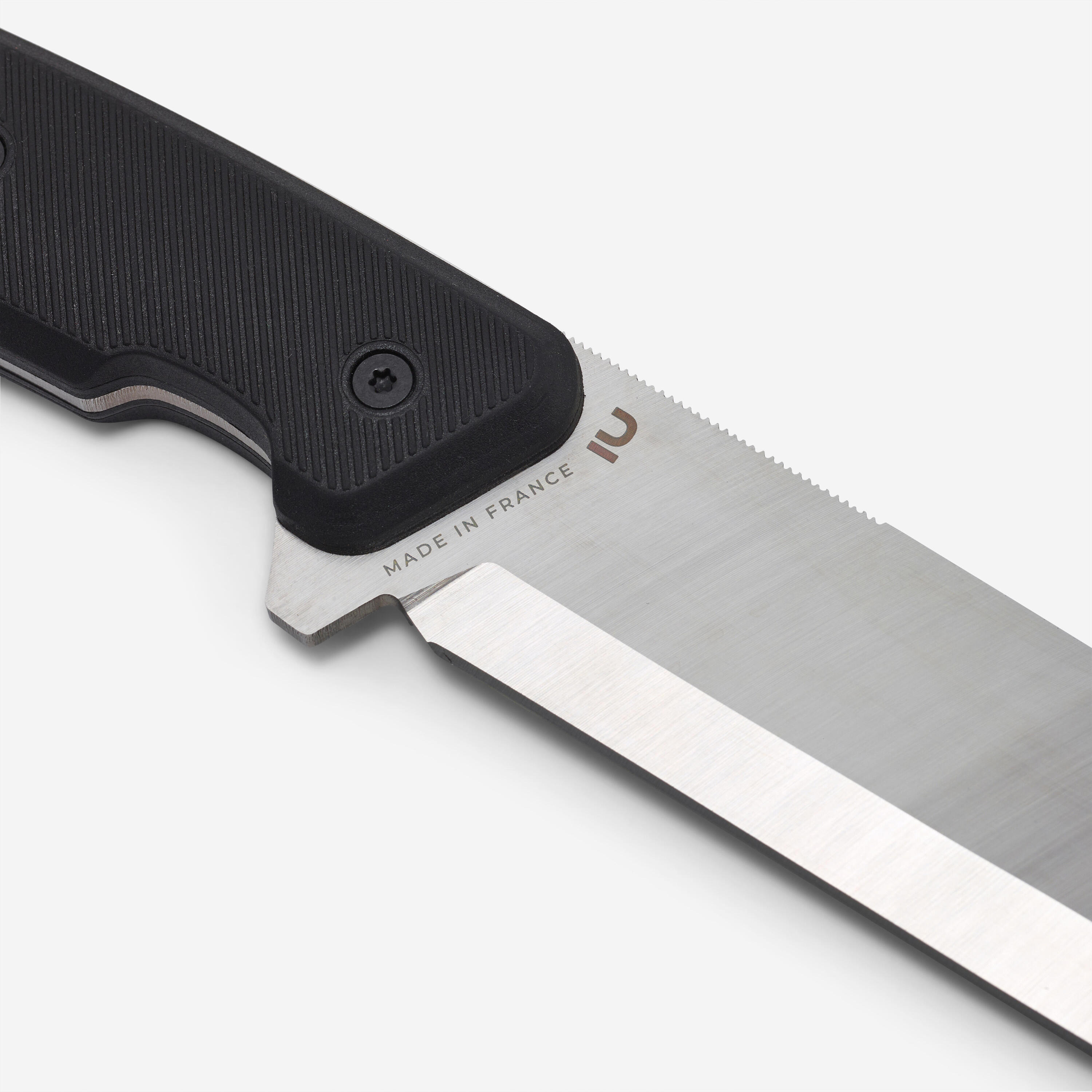 Navaja Caza Solognac Sika 130 FR Grip Negro Hoja Fija 13 cm 4/12