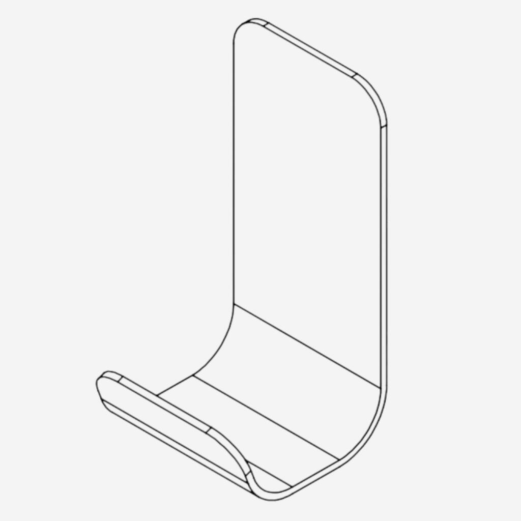 Varnostno odlagalo za palico - rezervni del za 120-kg Folding Rack