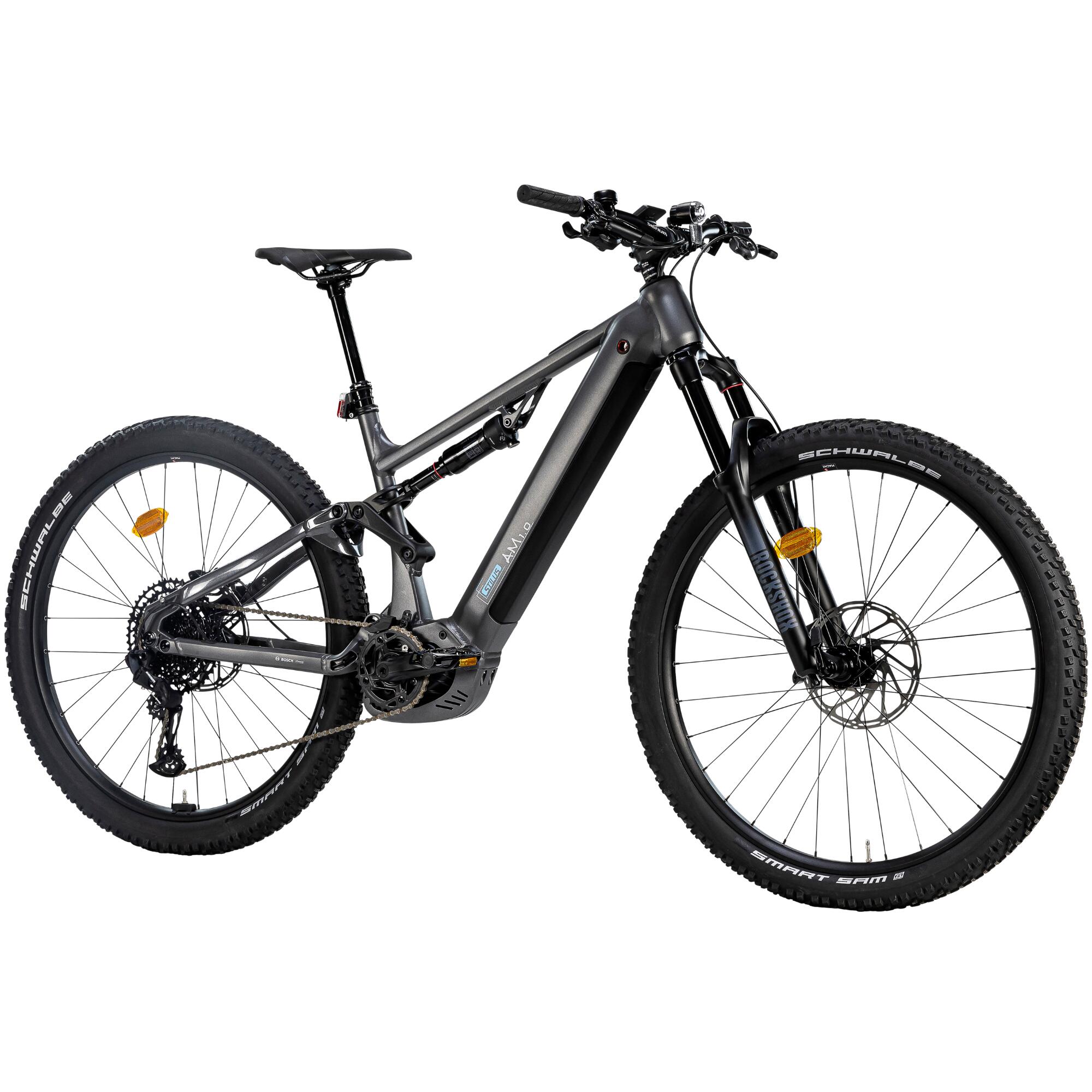 Stilus Mountain bike elettrica - AM 1.0 Grigio scuro