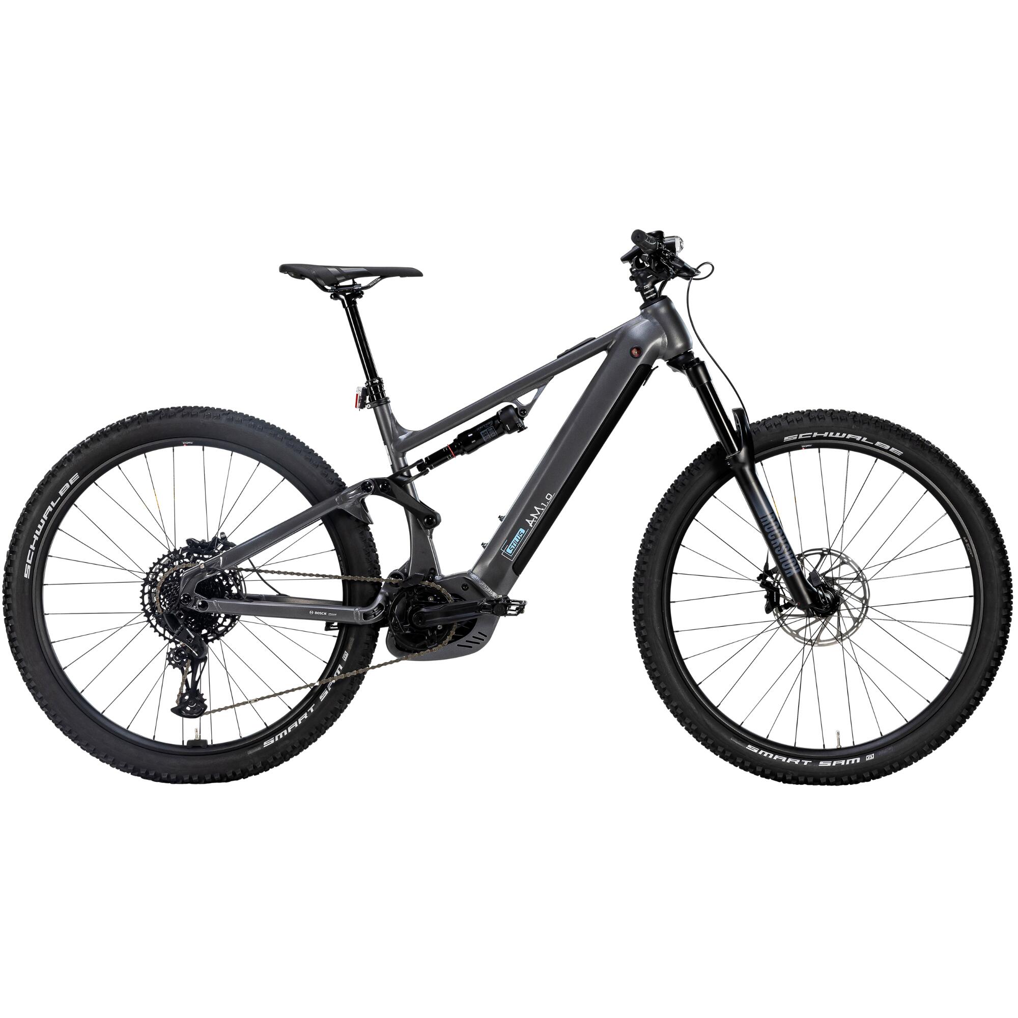 Stilus Mountain bike elettrica - AM 1.0 Grigio scuro