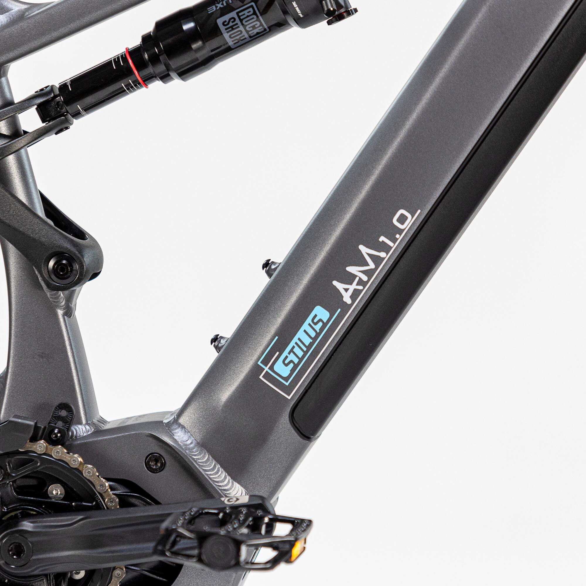 E-Mountainbike Stilus AM 1.0 dunkelgrau 6/9