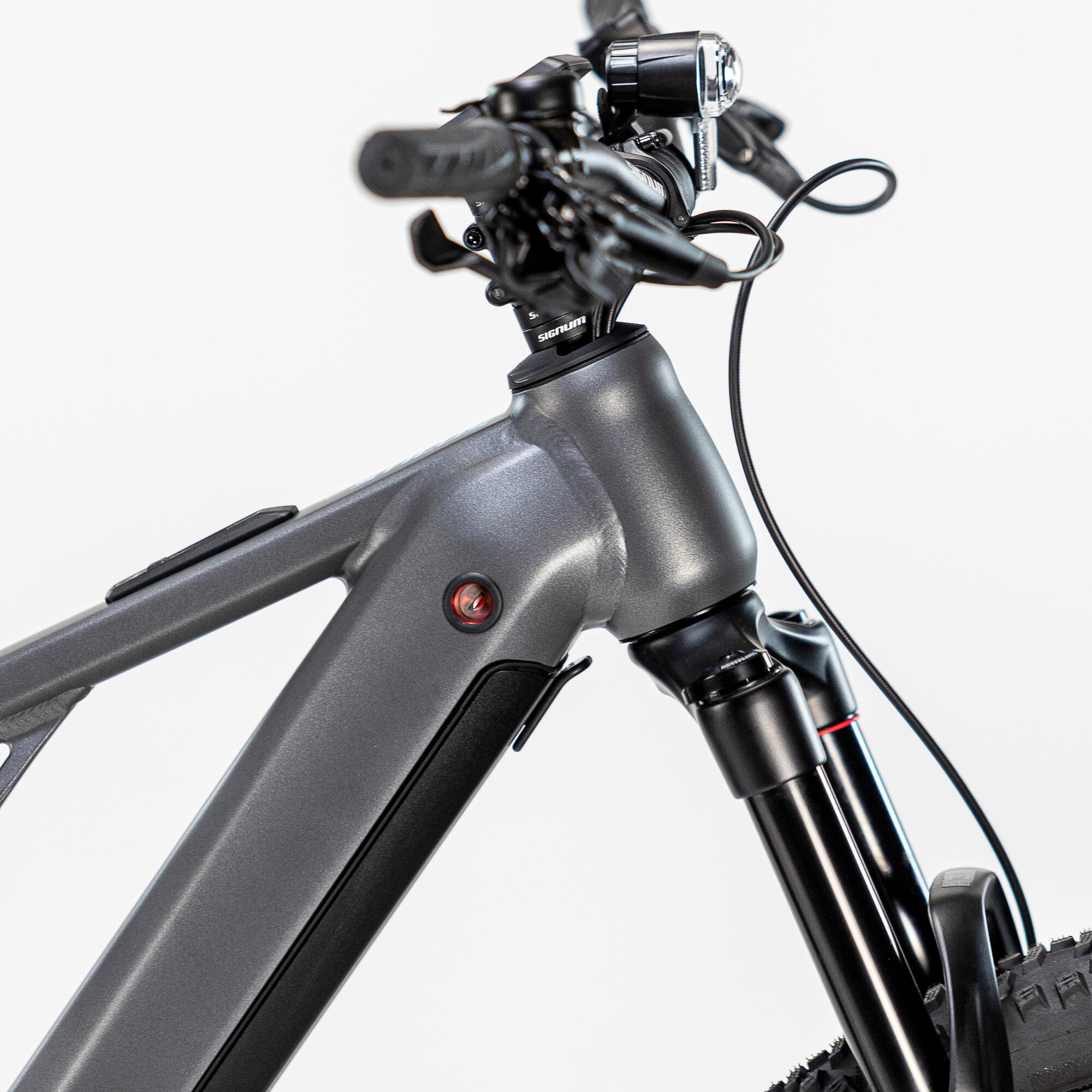 E-Mountainbike Stilus AM 1.0 dunkelgrau 4/9