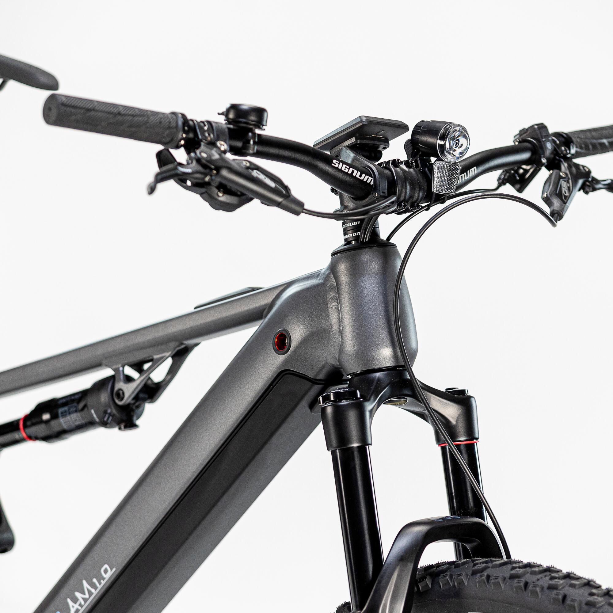 E-Mountainbike Stilus AM 1.0 dunkelgrau 3/9