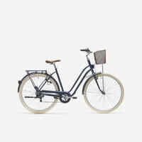 אופני עיר Elops 520 שלדה נמוכה - כחול כהה