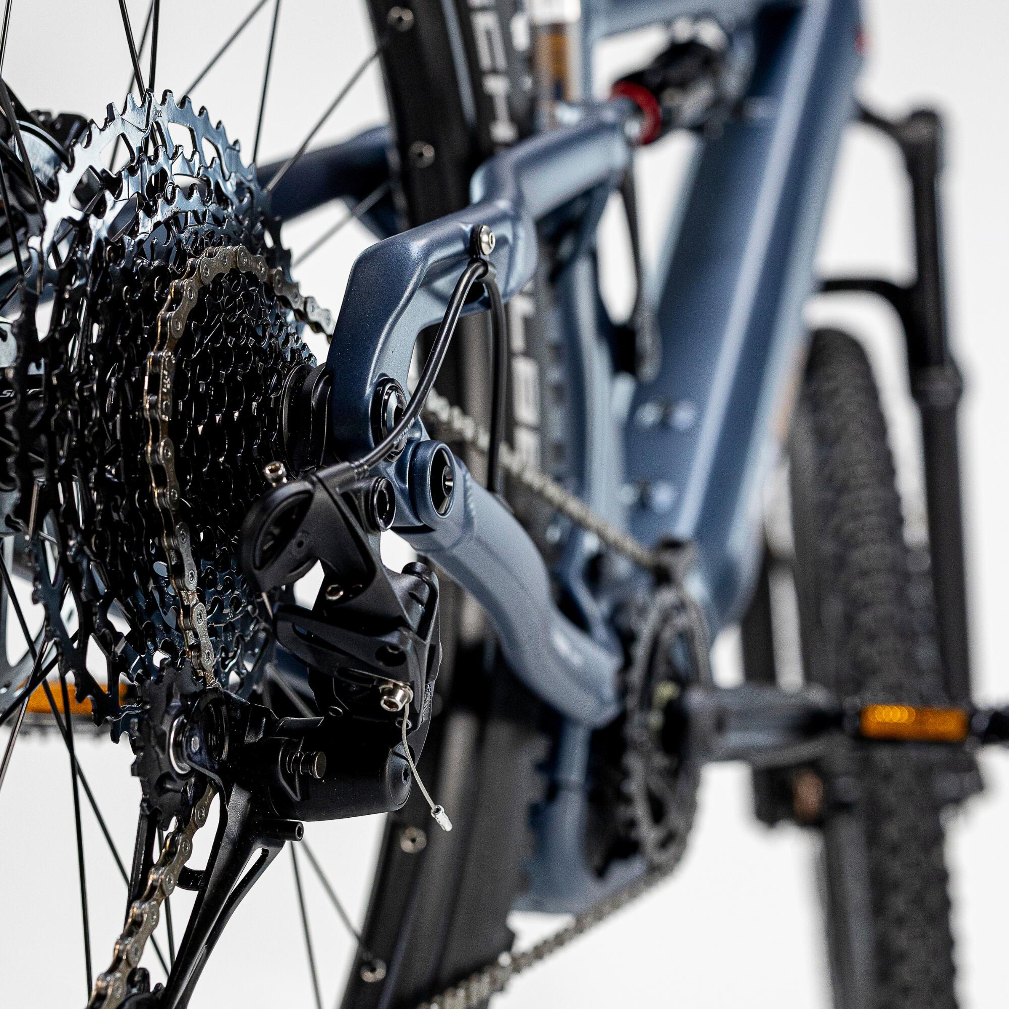 Vélo vtt électrique - stilus am 2.0  bleu 7/8