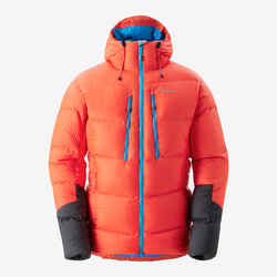 Men's mountaineering down jacket - MAKALU red