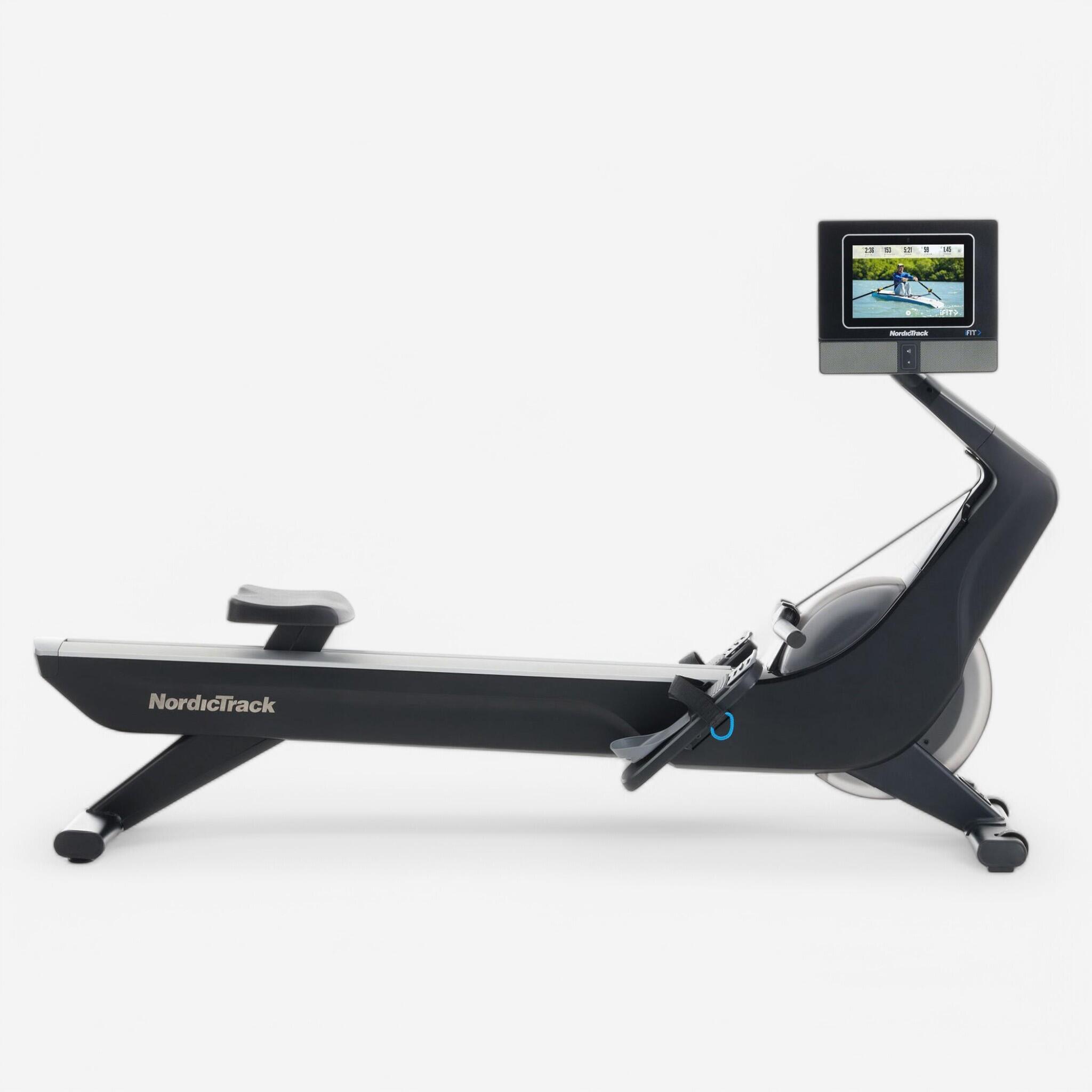 Rameur NordicTrack RW700 connecté iFit vendu chez Decathlon