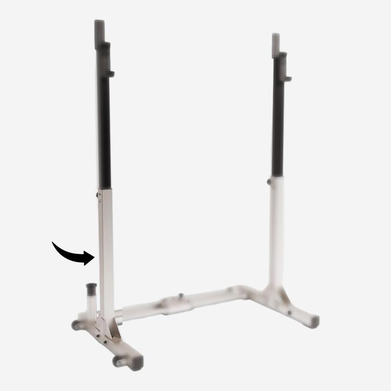 PICIOR INFERIOR STÂNGA - Piesă schimb bodybuilding suport rack pliabil 120 Kg