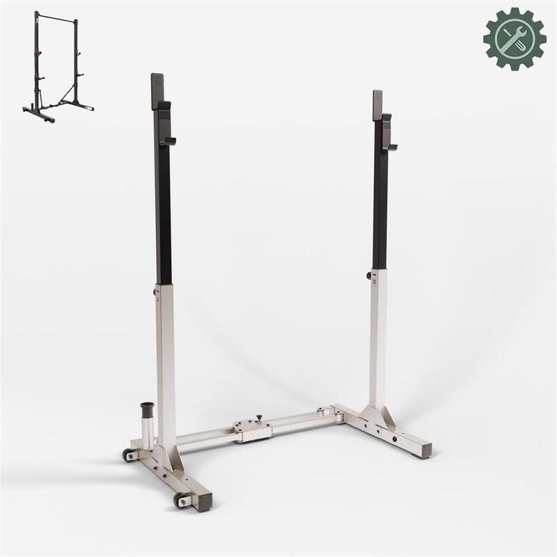 CORENGTH - Set x2 rotițe de schimb Bodybuilding Rack | Decathlon