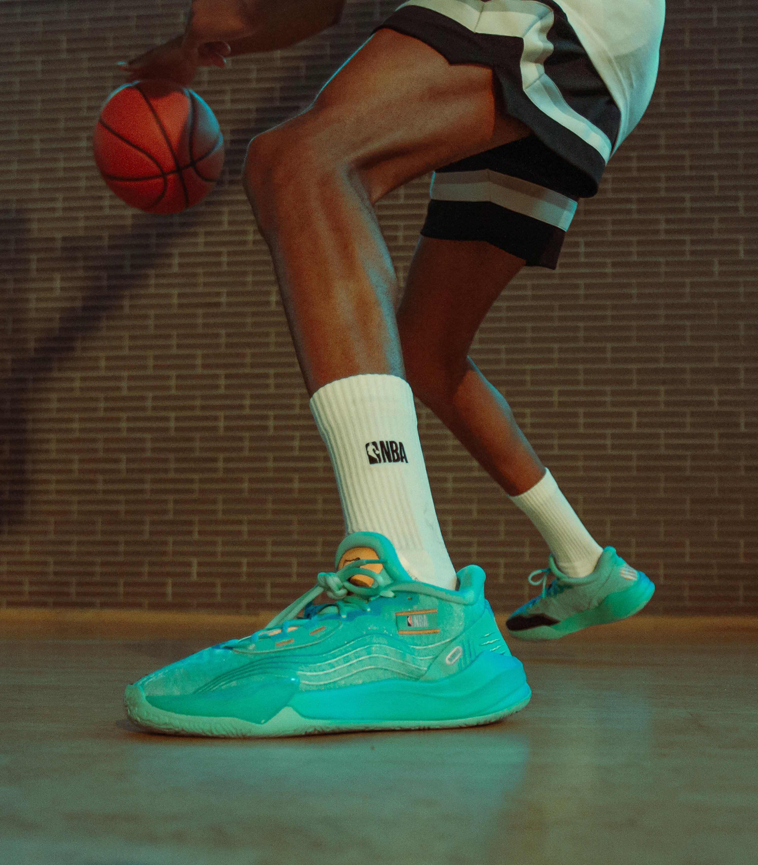Damen/Herren Basketball Schuhe NBA Memphis Grizzlies - Fast 900 Low-1 blau 12/12