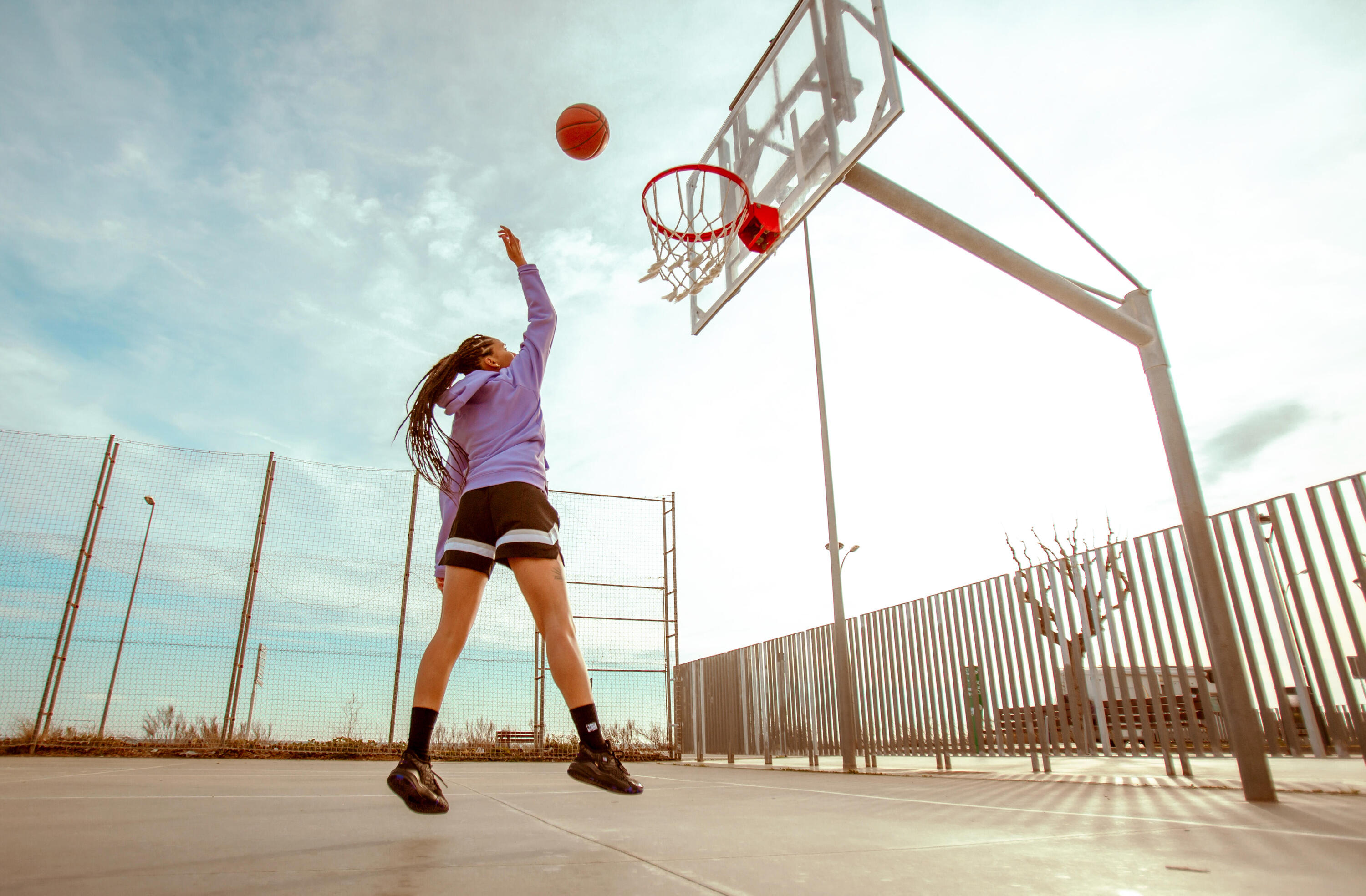 Damen/Herren Basketball Schuhe - Fast 900 Low-1 NBA Los Angeles Lakers schwarz  11/11