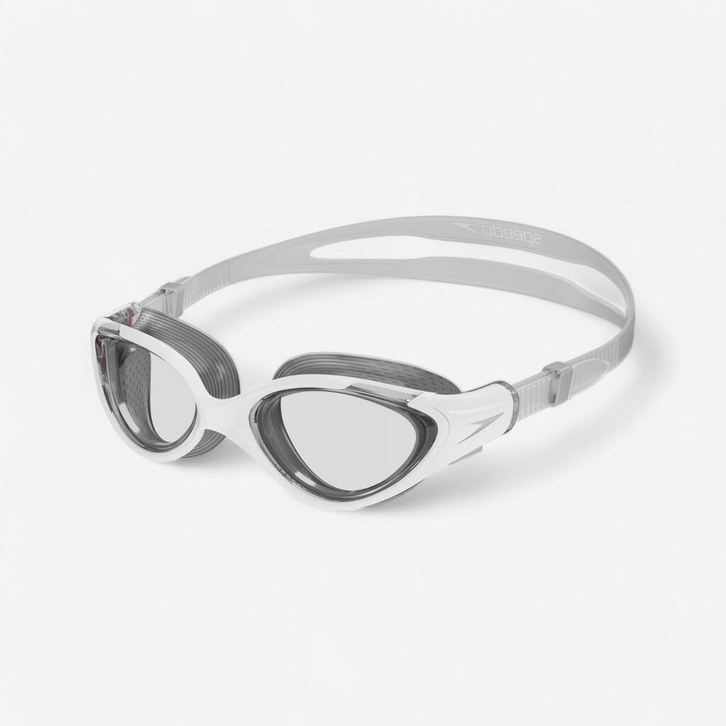 Γυναικεία γυαλιά κολύμβησης SPEEDO BIOFUSE 2.0 - Γκρι με διαφανείς φακούς