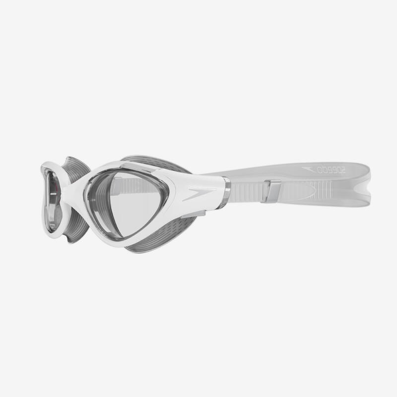 Óculos de natação lentes claras SPEEDO BIOFUSE 2.0 Mulher Branco Cinzento