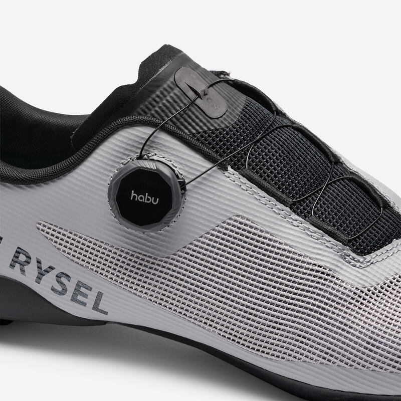 Zapatillas Ciclismo Carretera Van Rysel NCR Air Gris