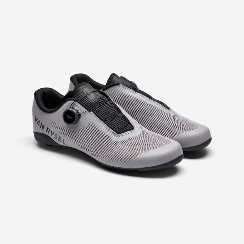 Zapatillas Ciclismo Carretera Van Rysel NCR Air Gris