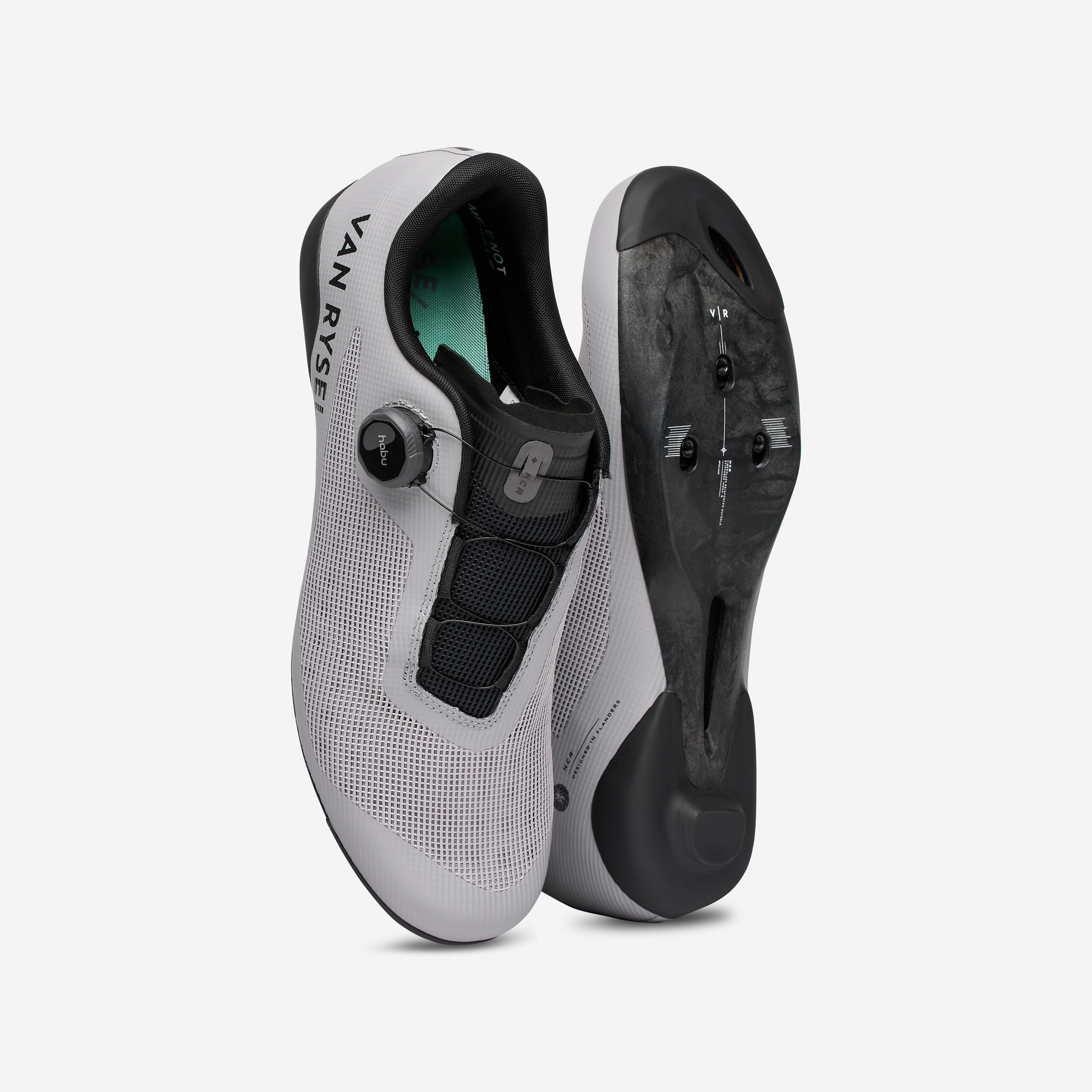 Road Cycling Shoes - NCR Air Grey - VAN RYSEL