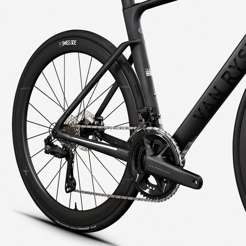 Bicicletă șosea Shimano Ultegra Di2 2x12v senzor de putere RCR PRO brut gri
