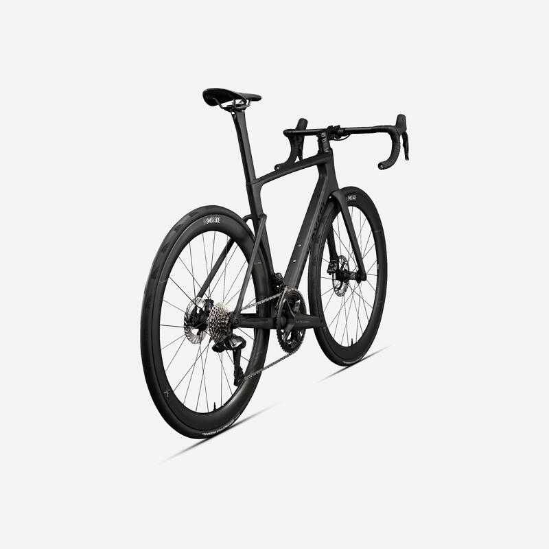 RACEFIETS RCR PRO SHIMANO ULTEGRA DI2 VERMOGENSSENSOR ONGELAKT CARBON