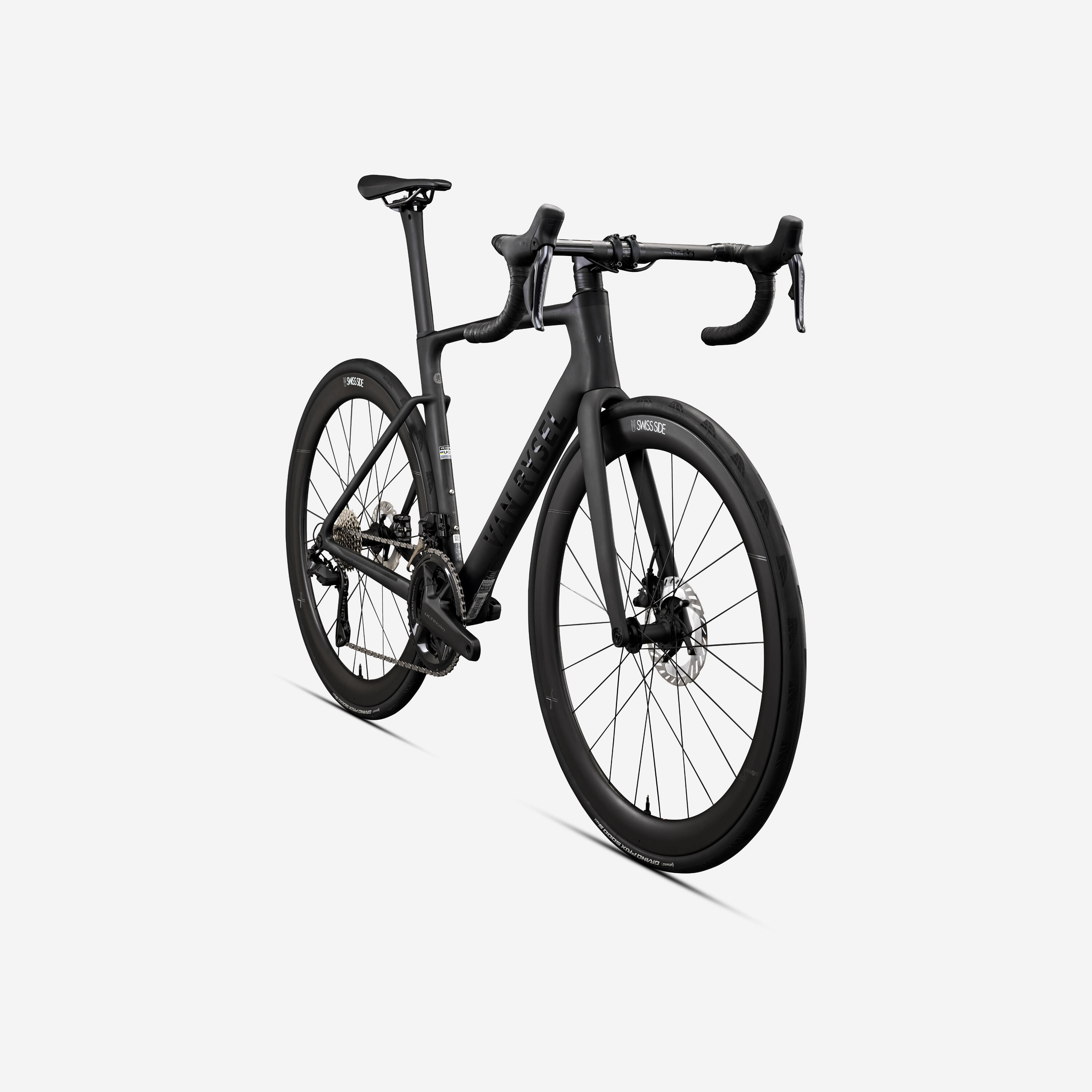 Road Bike RCR Pro Shimano Ultegra DI2 with Power Sensor - Raw Carbon 2/13