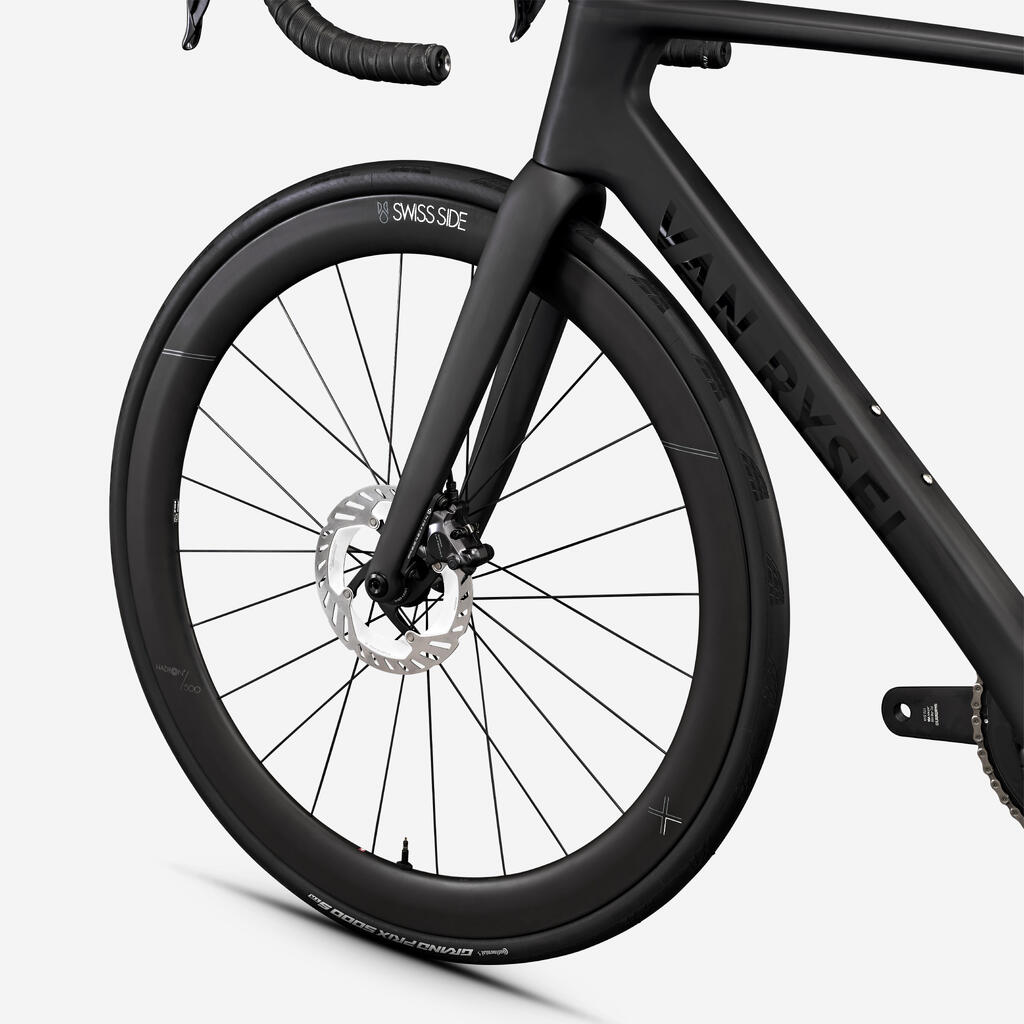 Road Bike RCR Pro Shimano Ultegra DI2 with Power Sensor - Raw Carbon