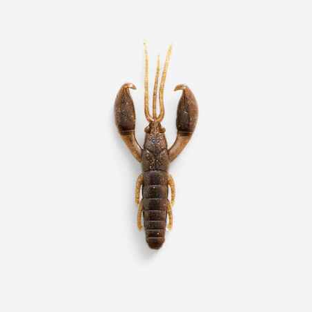 CRAYFISH SOFT LURE WITH ATTRACTANT WXM YUBARI CRW 2.5" 6.5 cm PUMPKIN BLUE