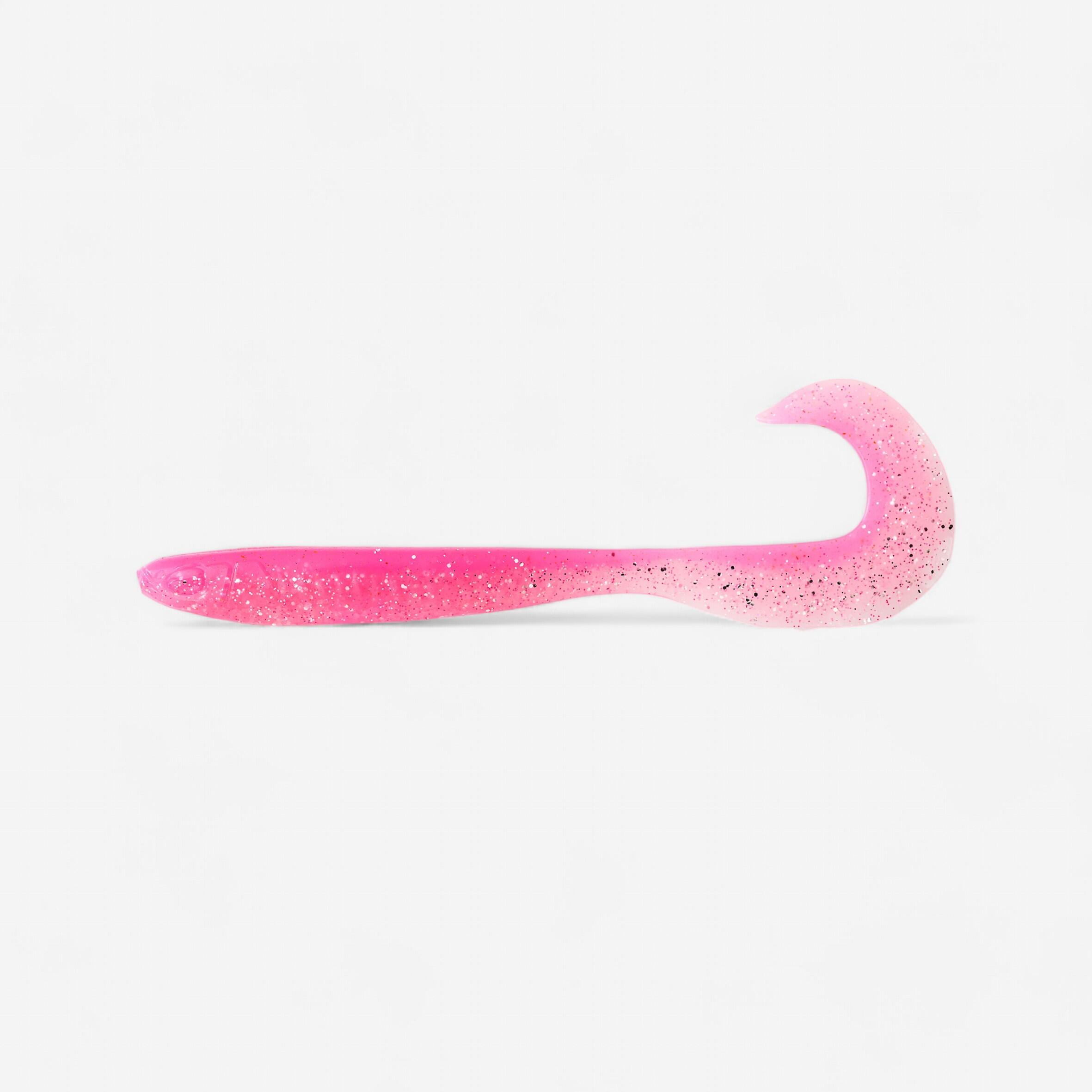 GRUB COMMA SOFT LURE WITH ATTRACTANT WXM YUBARI GRB 130 PINK