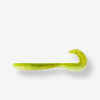 SOFT GRUB LURE WITH WXM YUBARI GRB 60 ATTRACTANT CHARTREUSE