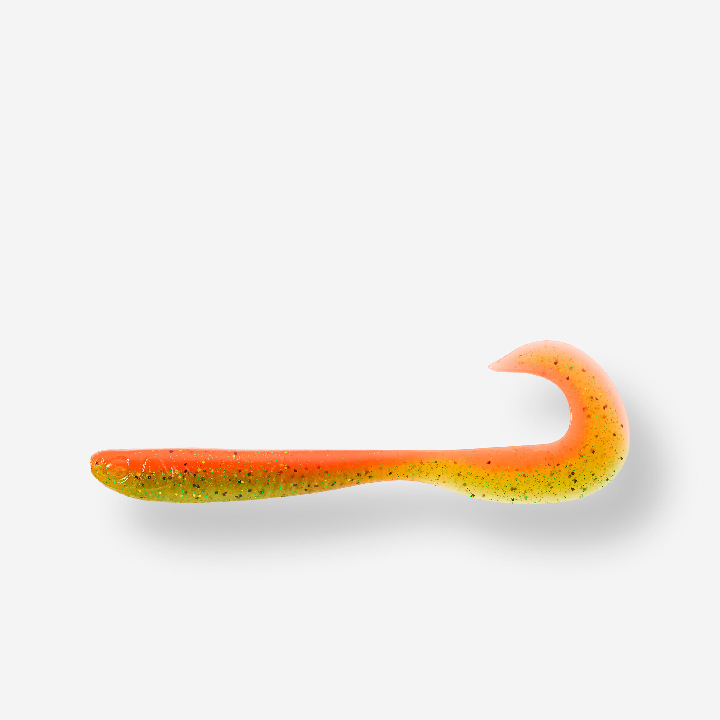 CAPERLAN SOFT GRUB LURE WITH WXM YUBARI GRB 60 ATTRACTANT ORANGE